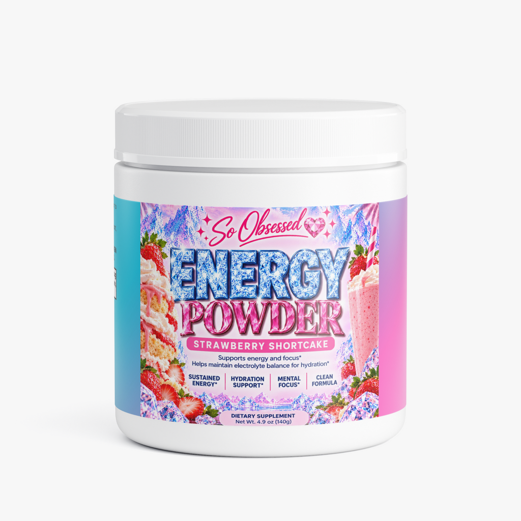 Energy Powder (Strawberry Shortcake)