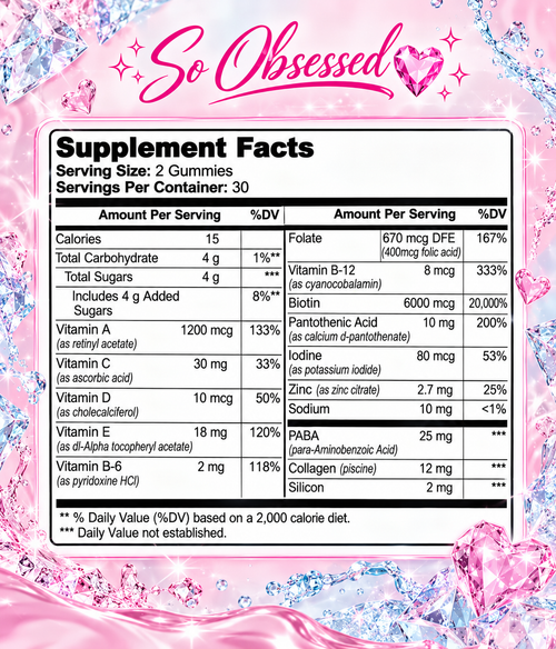 Hair, Skin & Nails Gummies