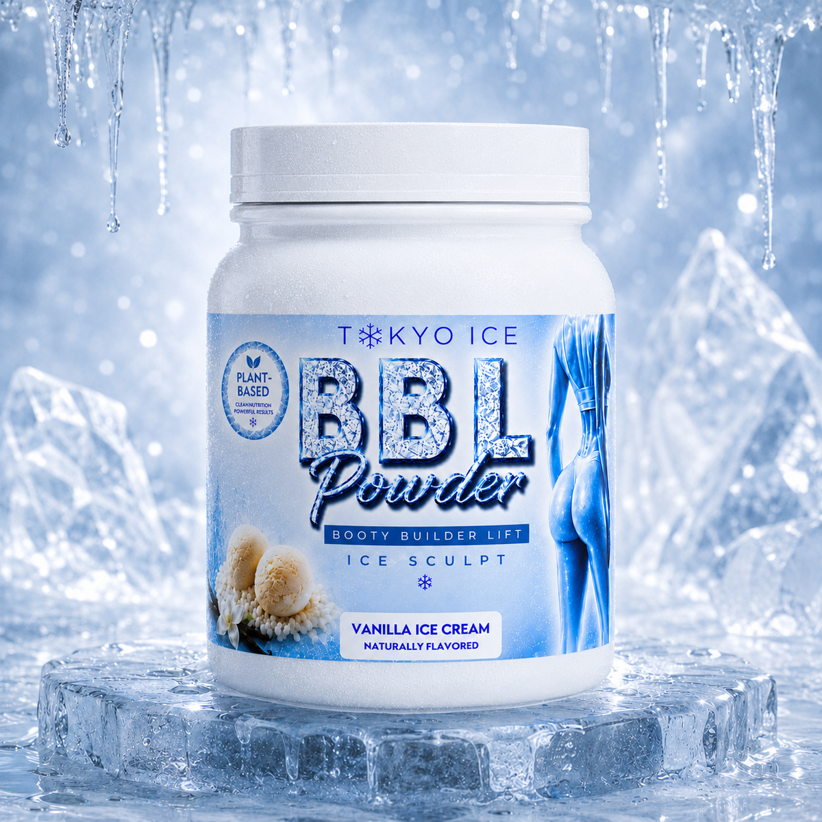 BBL Powder™ | Booty Builder Lift | Plant Based Lactose free